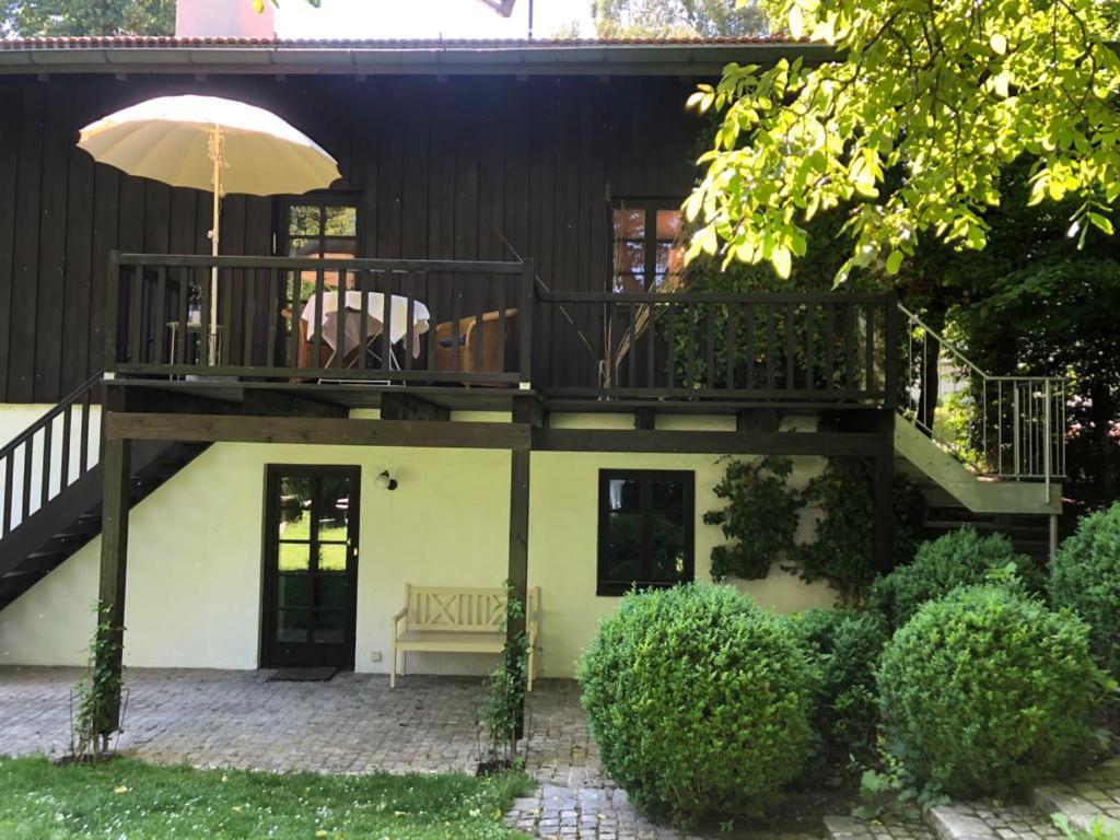 Ferienstudio-Apartment Tausendfreund "Adults Only" Am Chiemsee ブライトブルン・アム・キームゼー エクステリア 写真